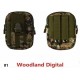 Waterproof Nylon Multi Purpose Tactical Military Army Duty Belt Waist Bag 