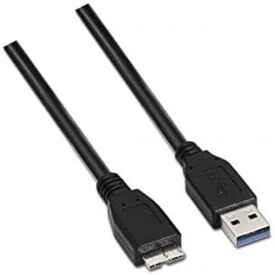 USB 3.0 A Male to Micro B Cable Compatible with Samsung Galaxy S5/Note 3/Note Pro 12.2 and Hard Disk Drives 