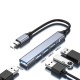 4 Port Type-C or USB-A Hub