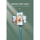 Foldable LED Light Selfie Stick Wireless Bluetooth Tripod 360 Rotating Selfie Stick