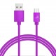  Premium 2.1A Fast Charging USB Data Cable for Micro USB Wire Long 1M 2M 3M in 9 Colours  