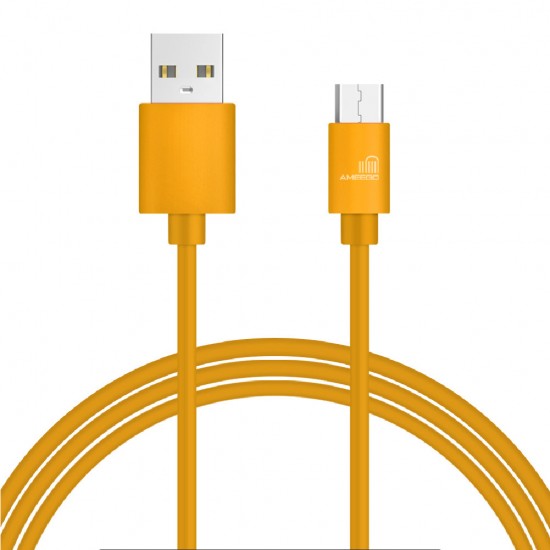  Premium 2.1A Fast Charging USB Data Cable for Micro USB Wire Long 1M 2M 3M in 9 Colours  