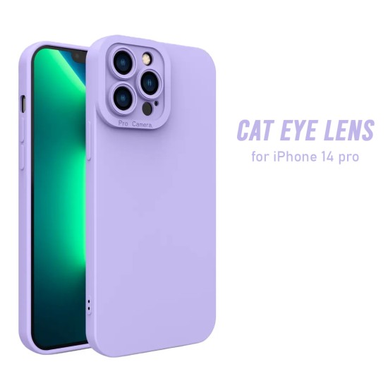 3D Cat Eye Lens Camera TPU Case for iPhone 14 Pro