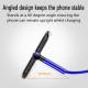  Fast Charging Fabric Braided USB Data Cable with Stand Holder Function for iPhone 8 Pin Android and Type-C in 3 colours