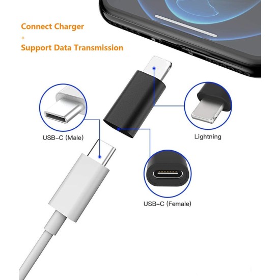 8 Pin (Male) to Type-C (Female) Adaptor