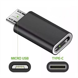 Type C Female To Micro USB Male Connector Converter