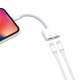 2 in 1 Earphones/Headphone Audio Adapter and Cable Charging for iPhone 8 Pin 