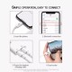 Bluetooth Adapter for iPhone 8 Pin to 3.5mm Jack Aux Audio Headphone Adapter Charging Music  