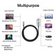 Mobile Phone to TV Conversion 4K 60HZ HD Projection Cable 2M Type C to HDMI Interface Data Cable Converter