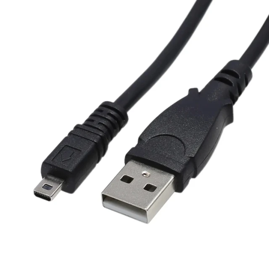 Replacement Compatible USB Data Sync & Photo Image Transfer Cable Lead UC-E6 for Nikon D-SLR: D3200 Cameras