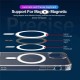 Shockproof Clear TPU Wireless Charge Magnet Phone Cover for iPhone 14 Series 13 Series 12 Series 11 11Pro X XR 8/SE2 