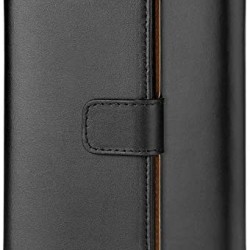 Genuine Leather Wallet Case for iPhone in 10 Colours 
