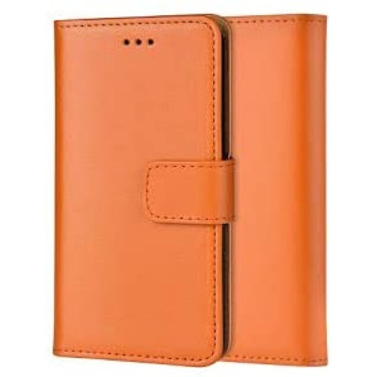 Genuine Leather Wallet Case for iPhone in 10 Colours 