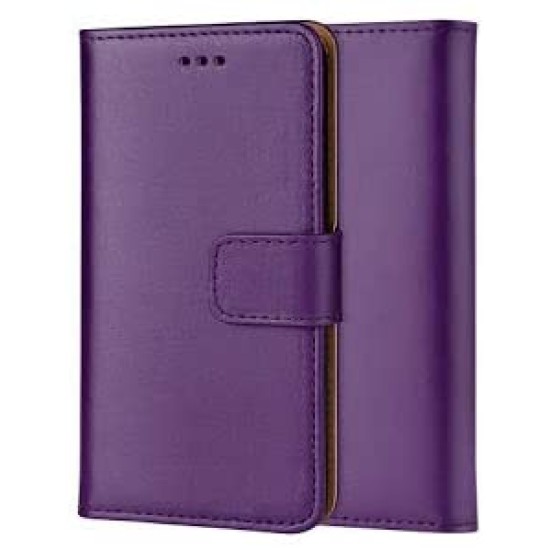 Genuine Leather Wallet Case for iPhone in 10 Colours 