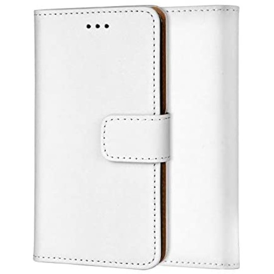 Genuine Leather Wallet Case for iPhone in 10 Colours 