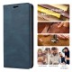 Finger Strap Kickstand PU Leather Flip Card Slots Wallet case for Samsung 'A' series (6 colours)