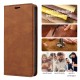 Finger Strap Kickstand PU Leather Flip Card Slots Wallet case for Samsung 'A' series (6 colours)