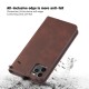 Premium Luxury Dream Strong Magnetic Leather Flip Wallet  Case with Card Slot Holder For iPhones