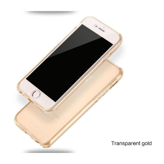 360 Degree Front and Back Full Protection Gel Case for iPhone