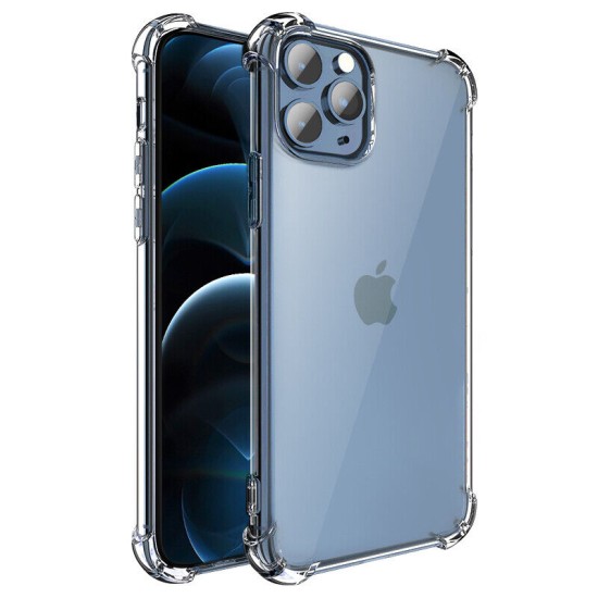 Shockproof Clear Gel Cases for iPhone Models