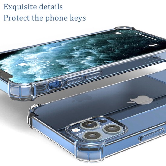 Shockproof Clear Gel Cases for iPhone Models