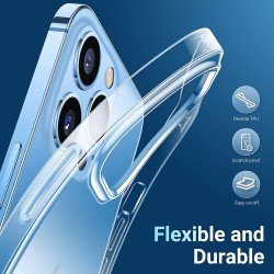 Transparent Clear Gel  Case for iPhone