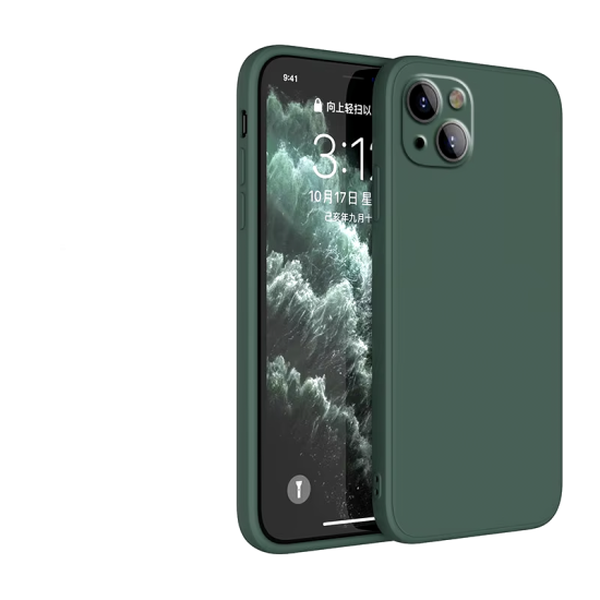 Liquid Silicone Back Case for iPhone 