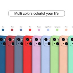 Liquid Silicone Back Case for iPhone 