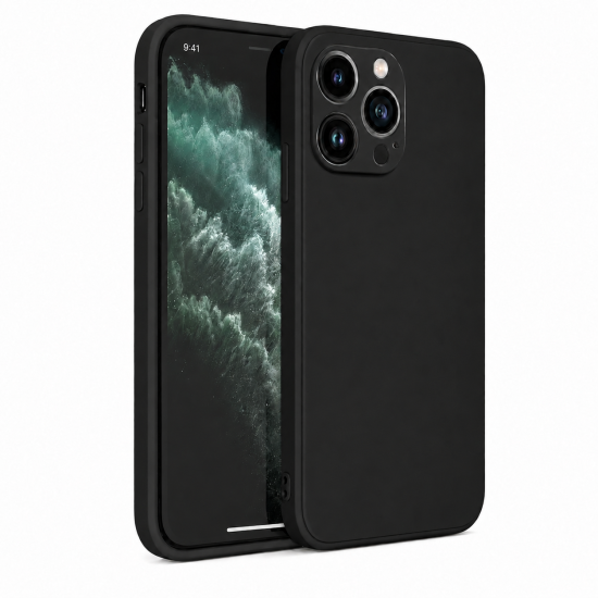 Deluxe Premium Liquid Silicone Back Case for iPhone 