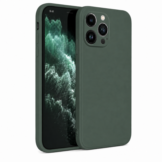 Deluxe Premium Liquid Silicone Back Case for iPhone 