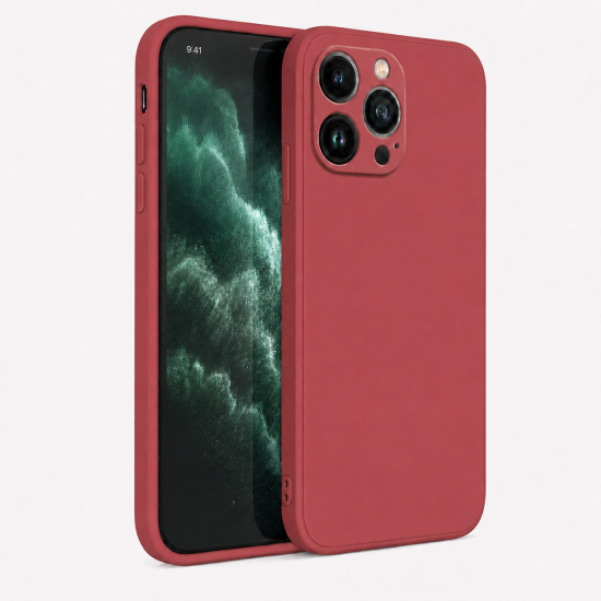 Deluxe Premium Liquid Silicone Back Case for iPhone 