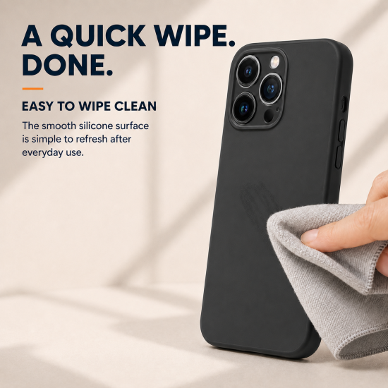 Deluxe Premium Liquid Silicone Back Case for iPhone 