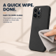 Deluxe Premium Liquid Silicone Back Case for iPhone 