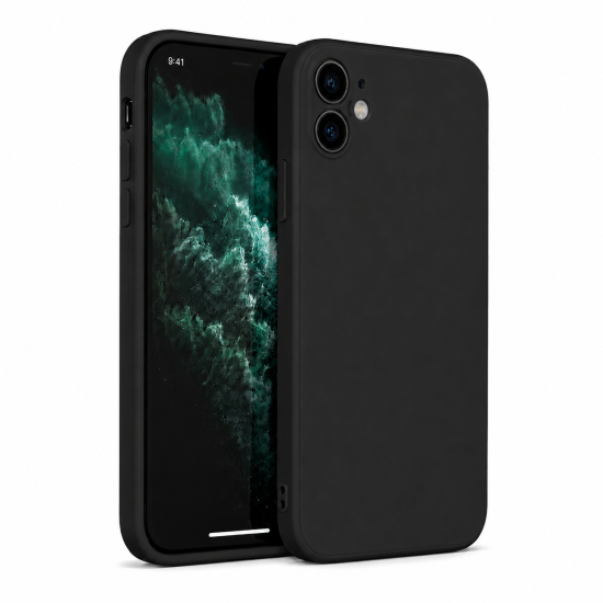 Deluxe Premium Liquid Silicone Back Case for iPhone 