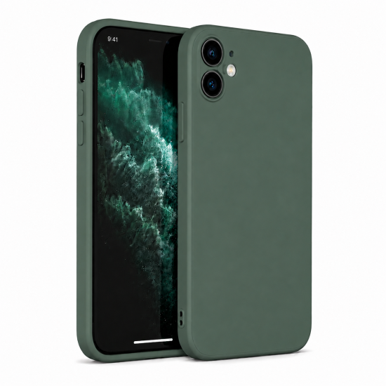 Deluxe Premium Liquid Silicone Back Case for iPhone 