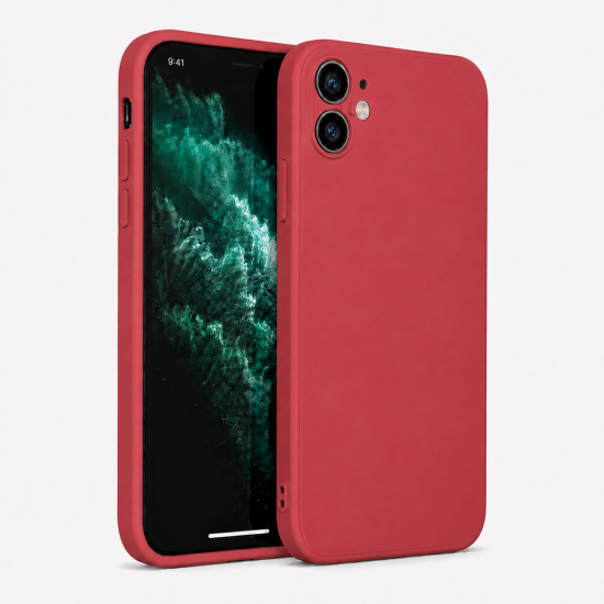 Deluxe Premium Liquid Silicone Back Case for iPhone 