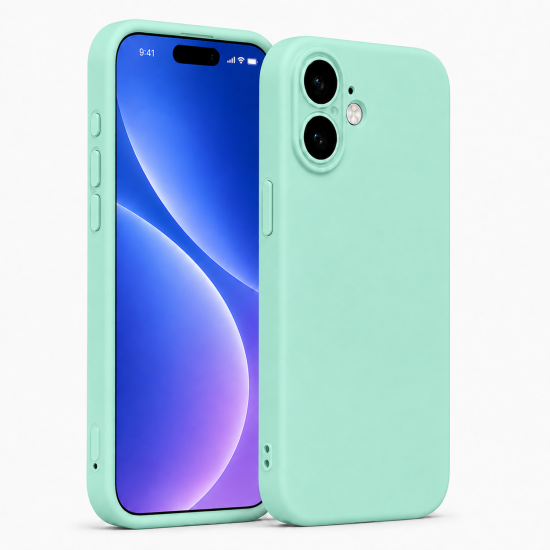 Deluxe Premium Liquid Silicone Back Case for iPhone 