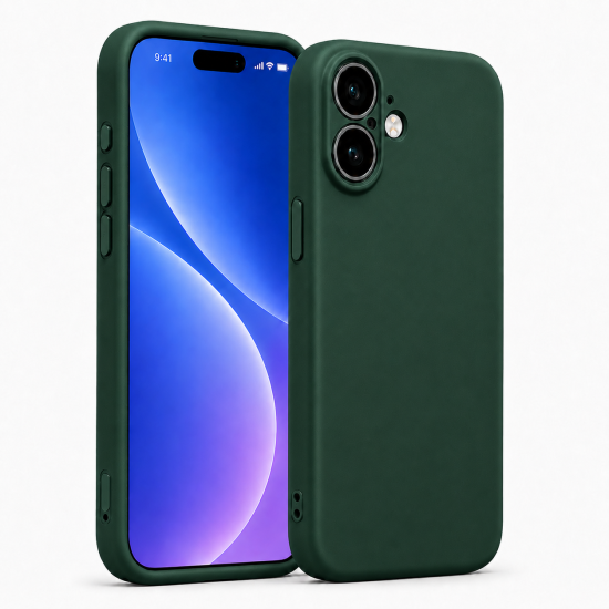 Deluxe Premium Liquid Silicone Back Case for iPhone 