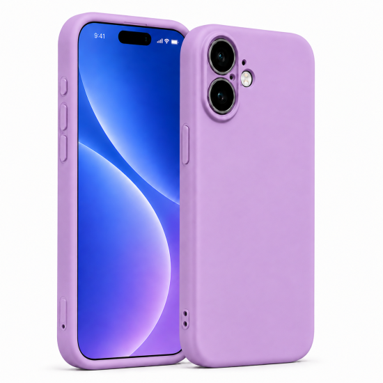 Deluxe Premium Liquid Silicone Back Case for iPhone 