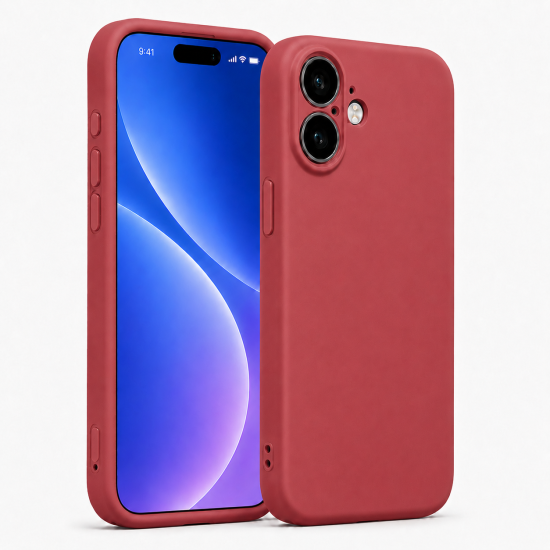 Deluxe Premium Liquid Silicone Back Case for iPhone 