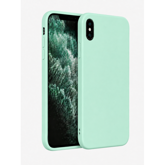 Deluxe Premium Liquid Silicone Back Case for iPhone 