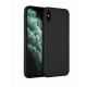 Deluxe Premium Liquid Silicone Back Case for iPhone 