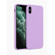 Deluxe Premium Liquid Silicone Back Case for iPhone 