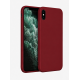 Deluxe Premium Liquid Silicone Back Case for iPhone 