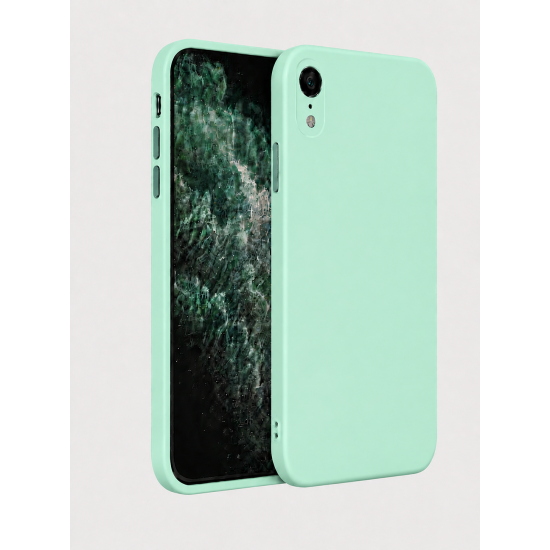 Deluxe Premium Liquid Silicone Back Case for iPhone 