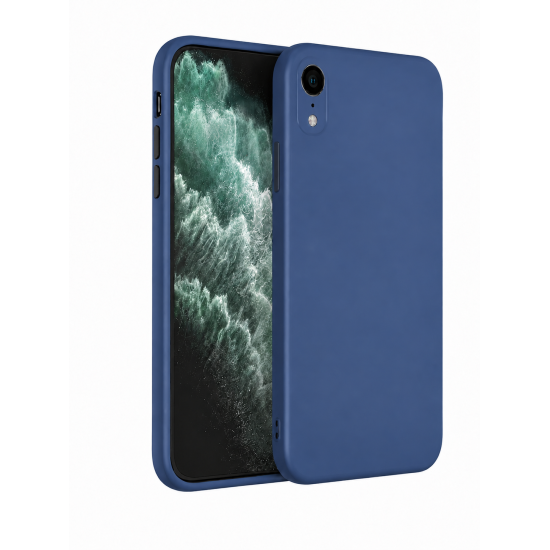 Deluxe Premium Liquid Silicone Back Case for iPhone 