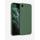 Deluxe Premium Liquid Silicone Back Case for iPhone 