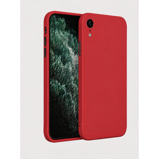 Deluxe Premium Liquid Silicone Back Case for iPhone 