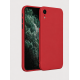 Deluxe Premium Liquid Silicone Back Case for iPhone 