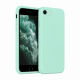 Deluxe Premium Liquid Silicone Back Case for iPhone 